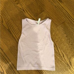 Nikibiki Lavender Ribbed Tank